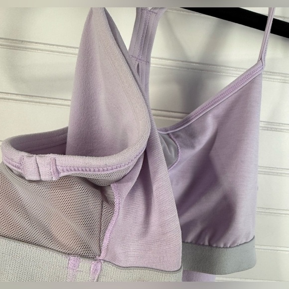 Lululemon women’s power Y lilac lavender workout tank top. Size 6. - Picture 3 of 9
